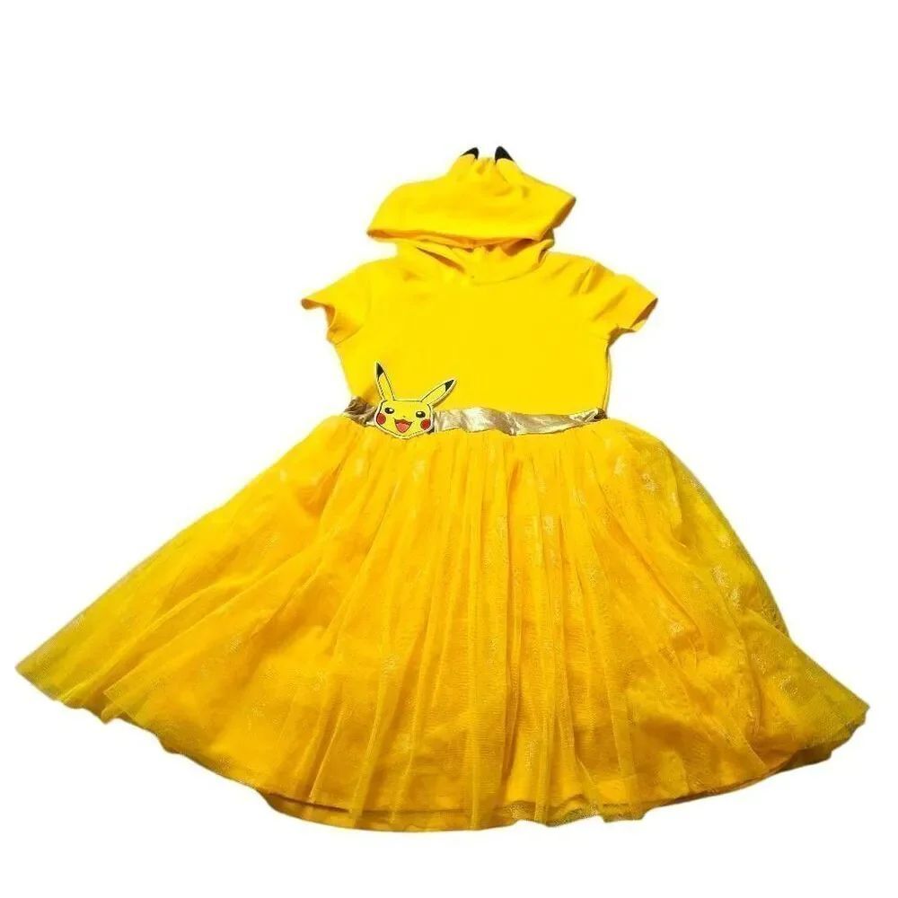 Pokémon hooded Girl dress M7/8